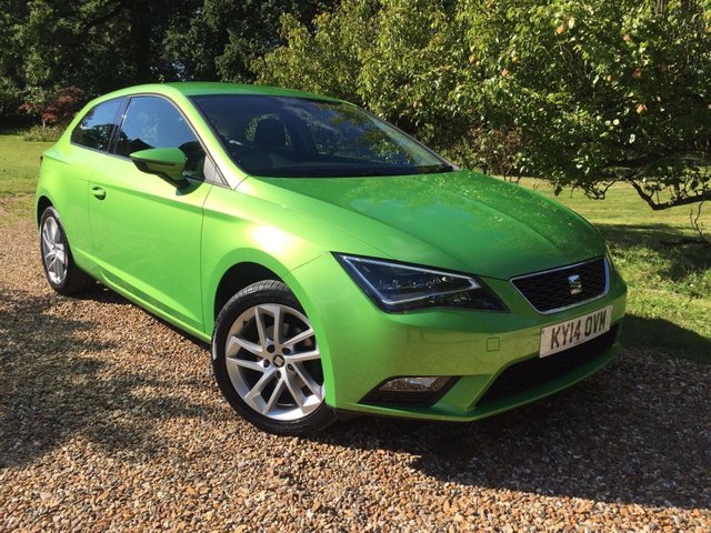 2014 14 Seat Leon 1.6 TDI SE TECHNOLOGY DSG 3d AUTO 105 BHP