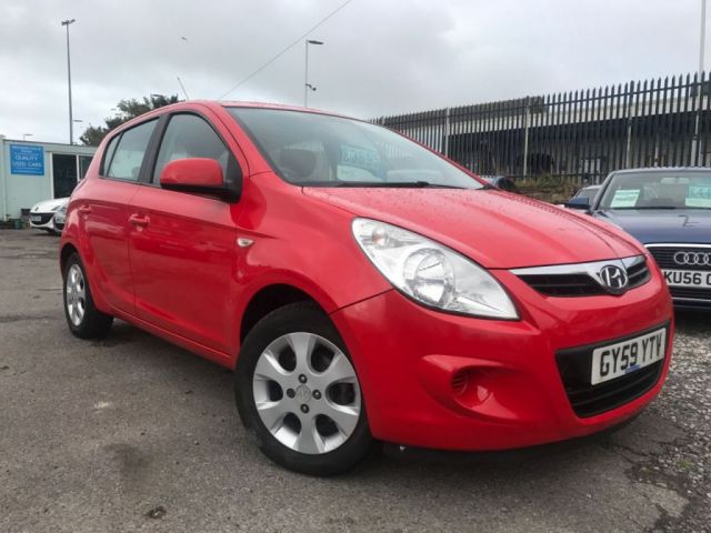 2009 59 Hyundai I20 1.2 COMFORT 5d 77 BHP
