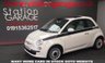 USED 2012 12 FIAT 500 1.2 Lounge 3dr  WITH WHITE INTERIOR FEATURES  & &pound;30 ROAD TAX CAR,