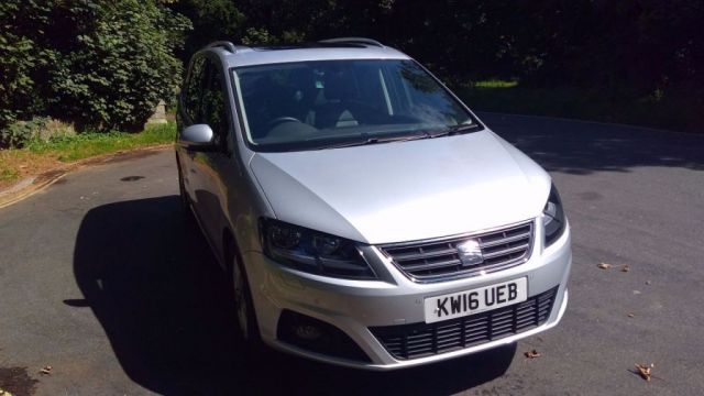 2016 16 Seat Alhambra 2.0 TDI SE LUX 5d AUTO 150 BHP