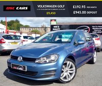 USED 2013 63 VOLKSWAGEN GOLF 1.6 SE TDI BLUEMOTION TECHNOLOGY 5d 103 BHP CHOICE OF ALLOYS AVAILABLE