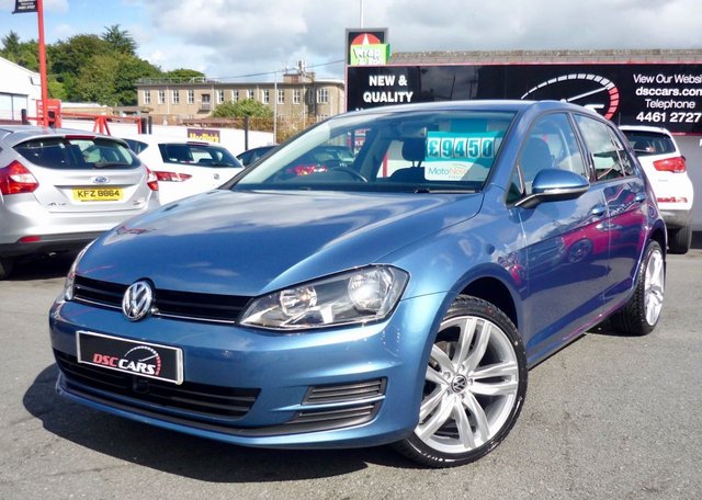 2013 63 Volkswagen Golf 1.6 SE TDI BLUEMOTION TECHNOLOGY 5d 103 BHP