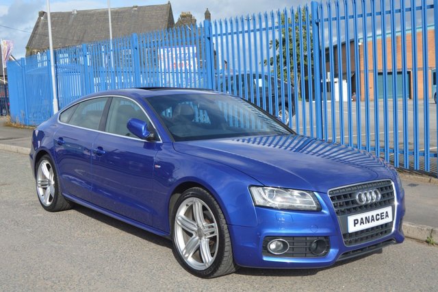 2010 60 Audi A5 2.0 SPORTBACK TDI S LINE 5d AUTO 141 BHP