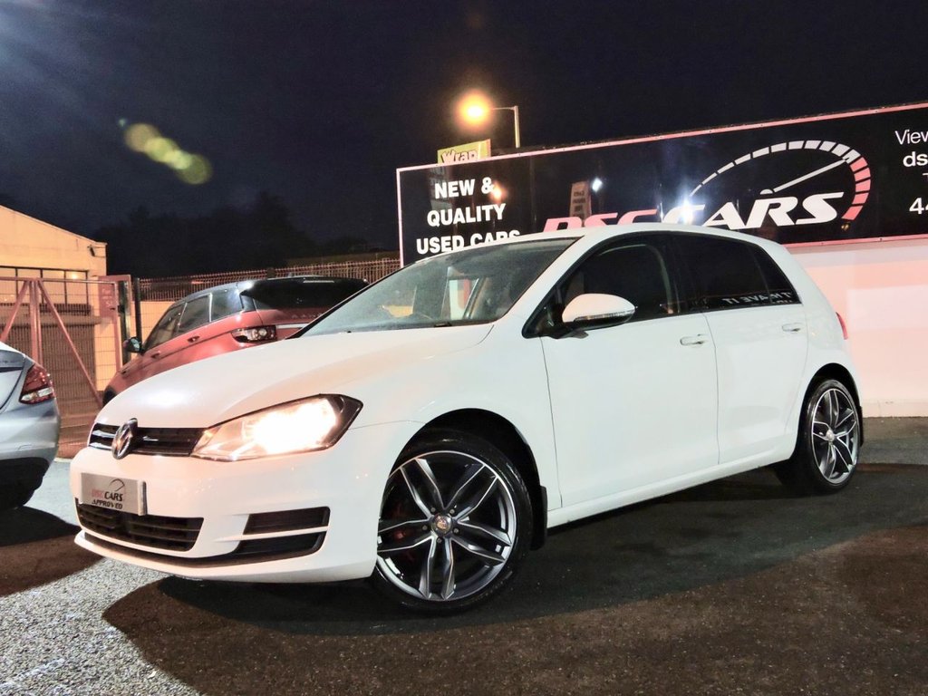 USED 2014 64 VOLKSWAGEN GOLF 1.6 SE TDI BLUEMOTION TECHNOLOGY 5dr 103 BHP 18" ALLOYS OPTIONAL &pound;695