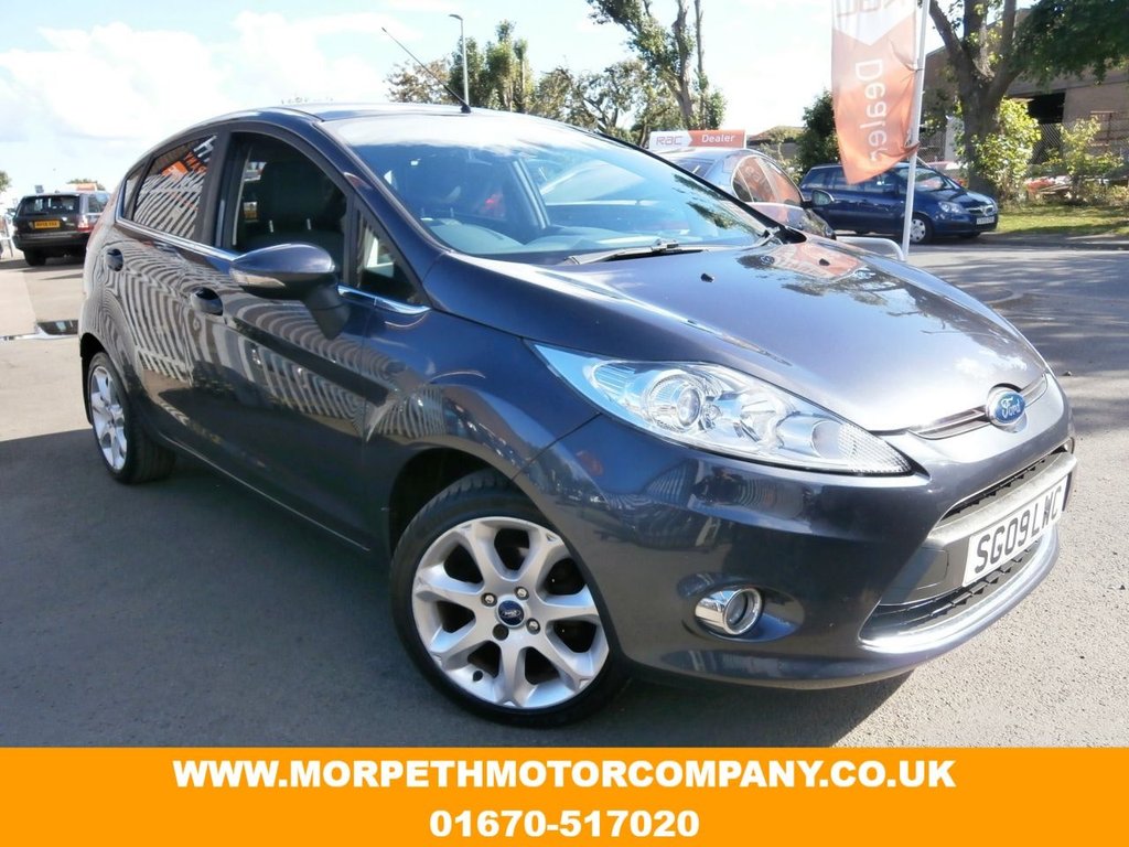USED 2009 09 FORD FIESTA 1.4 TITANIUM 5d 96 BHP ** 12 MONTH RAC WARRANTY INCLUDED **