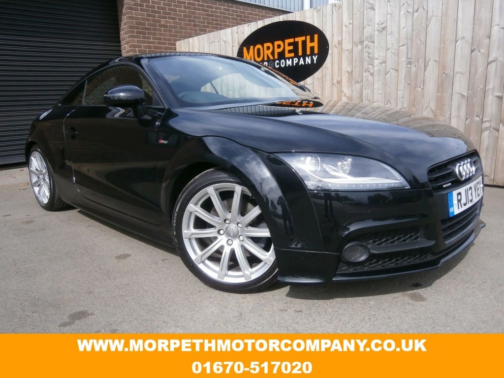 USED 2013 13 AUDI TT 2.0 TDI QUATTRO S LINE 2d 168 BHP *** SAT NAV & STYLING PACK ***