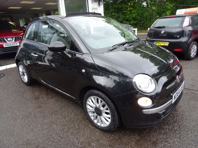 2015 64 Fiat 500 0.9 TWINAIR CONVERTIBLE LOUNGE 3d 85 BHP