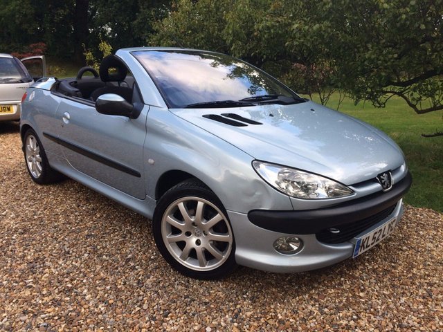 2002 52 Peugeot 206 2.0 COUPE CABRIOLET SE 2d 135 BHP