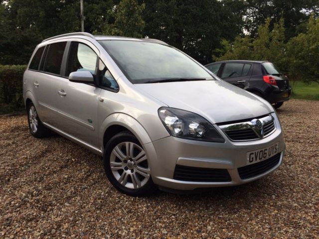 2006 06 Vauxhall Zafira 1.8 ACTIVE 16V 5d 139 BHP