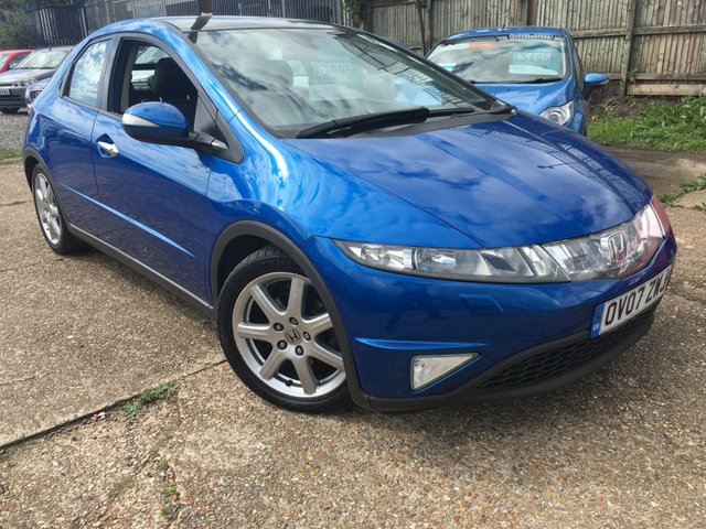 2007 07 Honda Civic 1.8 EX I-VTEC 5d 139 BHP