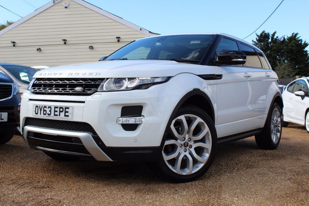 View our LAND ROVER RANGE ROVER EVOQUE