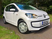 USED 2012 62 VOLKSWAGEN UP 1.0 MOVE UP 3d 59 BHP ONLY 16,000 MILES ''PANORAMIC SUNROOF / REAR PARK SENSORS / SATALITE NAVIGATION