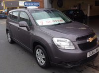 USED 2011 61 CHEVROLET ORLANDO 1.8 LS    ....7 SEATER.....Low Miles