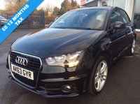 USED 2013 63 AUDI A1 1.6 TDI S Line Sportback 5dr AUDI SERVICE PLAN TILL NOV 18