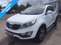 USED 2013 13 KIA SPORTAGE 1.7 CRDi 3 2WD 5dr XENONS & PAN-ROOF **WARRANTY TILL JULY 2020**