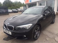 USED 2015 15 BMW 1 SERIES  2.0 118d Sport Sports Hatch 5dr (start/stop) **NAVIGATION SYSTEM**