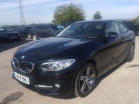 USED 2015 64 BMW 2 SERIES 2.0 220d Sport Coupe 2dr Diesel Auto (start/stop) (104 g/km, 190 bhp) HUGE SPECIFICATION