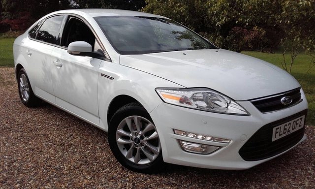2012 62 Ford Mondeo 2.0 ZETEC TDCI 5d 138 BHP