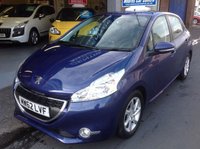 USED 2012 62 PEUGEOT 208 1.4 ACTIVE 5d  TOUCH SCREEN SATNAV.....Park Sensors