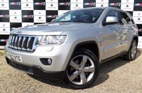 USED 2012 62 JEEP GRAND CHEROKEE 3.0 V6 CRD OVERLAND 5d AUTO 237 BHP Service History + Serious Spec!