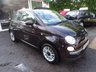 USED 2014 14 FIAT 500 1.2 CONVERTIBLE LOUNGE 3d 69 BHP Very Low Mileage, Full Fiat Service History + Just Serviced by ourselves, MOT until March 2018 (no advisories), Two Previous Owners, Great on fuel! Only &pound;30 Road Tax!