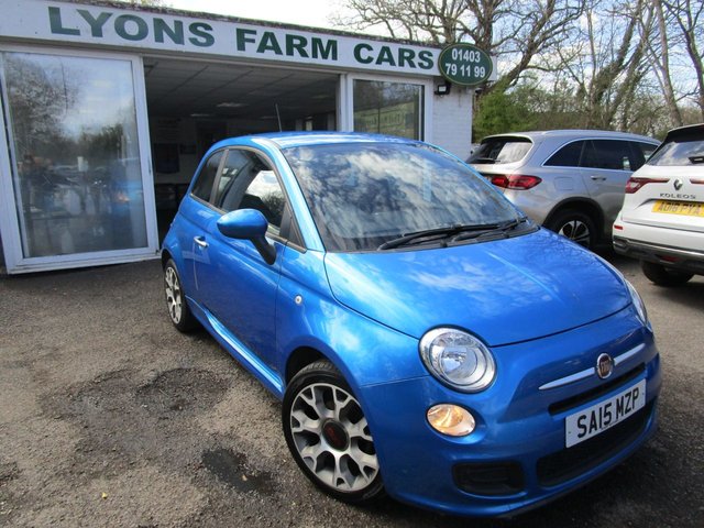 2015 15 Fiat 500 0.9 TWINAIR S (SPORT) 3d 105 BHP