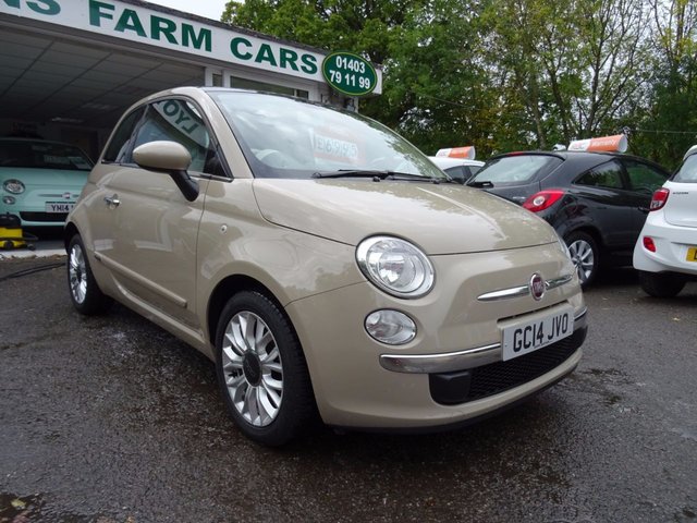 2014 14 Fiat 500 0.9 TWINAIR LOUNGE 3d 85 BHP