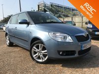 USED 2007 57 SKODA FABIA 1.6 LEVEL 3 5d AUTO 103 BHP 5 door Perol Automatic with FSH and low mileage