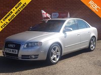 USED 2004 54 AUDI A4 2.0 FSI T QUATTRO 4d 197 BHP 1 OWNER + AUDI, FULL AUDI HISTORY