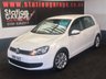 USED 2011 11 VOLKSWAGEN GOLF 1.6 MATCH TDI 5d 103 BHP WHITE 