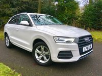 USED 2016 16 AUDI Q3 1.4 TFSI COD SE 5d S-TRONIC START/STOP 148 BHP COD (cylinder-on-demand),,PRIVACY GLASS, BLACK STYLING PACKAGE,