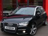 USED 2011 61 AUDI A1 1.4 TFSI SPORT 3d 122 S/S UPGRADE PREP FOR SAT NAV, UPGRADE 17 INCH BI-COLOUR 5 SPOKE ALLOY WHEELS, UPGRADE CONTRAST ROOF LINE IN ICE SILVER METALLIC, UPGRADE PHONE PREP WITH BLUETOOTH & MUSIC STREAMING, UPGRADE AUDI MUSIC INTERFACE FOR IPOD/USB DEVICES (AMI), MANUAL 6 SPEED GEARBOX, START STOP TECHNOLOGY, FRONT FOG LIGHTS, SPORT SEATS, LEATHER MULTIFUNCTION STEERING WHEEL, AIR CONDITIONING, CD HIFI WITH 2x SD CARD READERS, AUDI SERVICE HISTORY