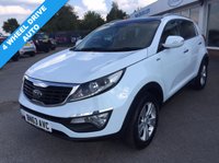 USED 2013 63 KIA SPORTAGE 2.0 CRDI KX-2 5d AUTO 134 BHP **4 WHEEL DRIVE AUTO**