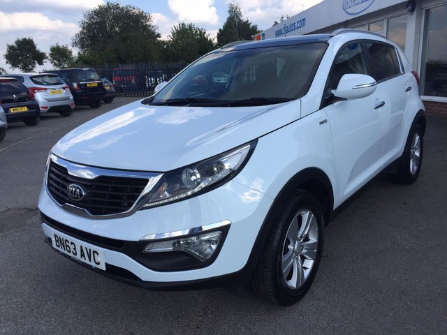 2013 63 Kia Sportage 2.0 CRDI KX-2 5d AUTO 134 BHP