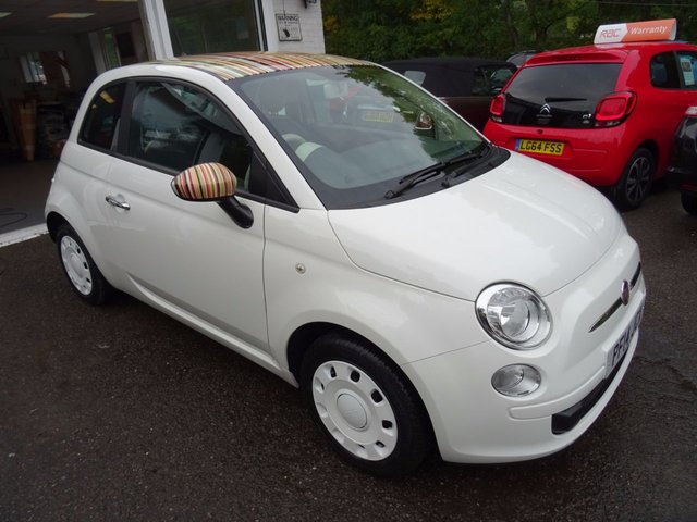 2014 14 Fiat 500 1.2 POP 3d 69 BHP *BUNNY STRIPE EDITION*