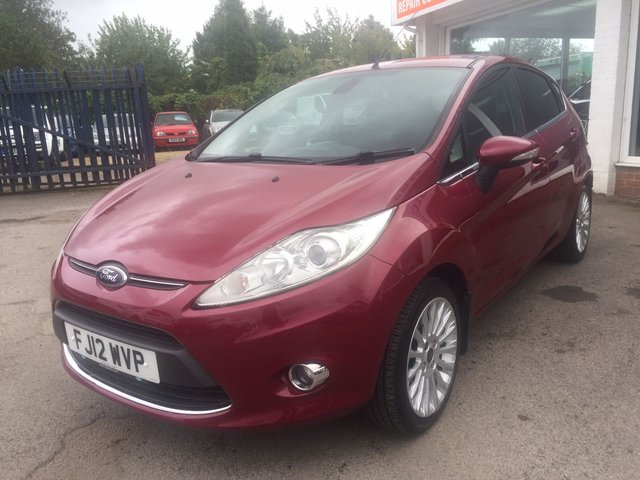 2012 12 Ford Fiesta 1.4 TITANIUM 5d AUTO 96 BHP