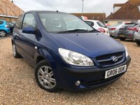 USED 2006 06 HYUNDAI GETZ 1.1 ATLANTIC 3d 65 BHP Low Mileage, FSH, new cambelt, low insurance