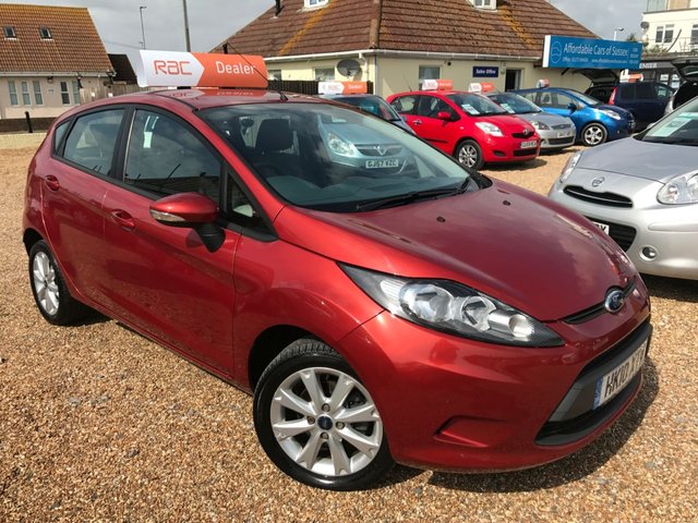 2010 10 Ford Fiesta 1.2 EDGE 5d 81 BHP