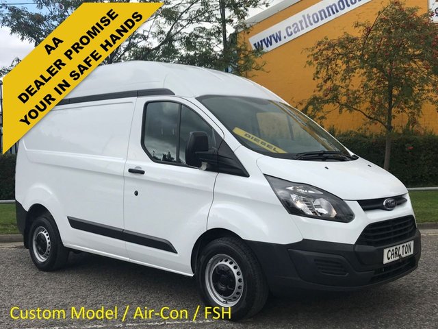 2014 14 Ford Transit Custom 270 TDCi 125ps L1 H2 Swb High Roof Van A/C Full printout, Delivery T,B,A