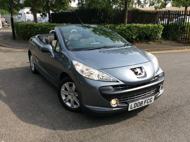 2008 08 Peugeot 207 1.6 SPORT COUPE CABRIOLET 2d 118 BHP