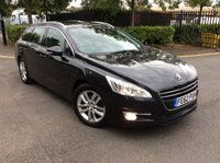 USED 2012 62 PEUGEOT 508 1.6 E-HDI SW ACTIVE 5d AUTO 115 BHP 1 OWNER, FULL PEUGEOT SERVICE HISTORY, FULLY LOADED, PAN ROOF, ALLOYS, FOGS, PADDLE SHIFT,
