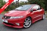 USED 2008 57 HONDA CIVIC 2.0 I-VTEC TYPE-R GT 3d 198 BHP FANTASTIC 8 STAMP FSH! SUPPLIED WITH SERVICE AND MOT! GT SPEC INCLUDING DUAL CLIMATE!