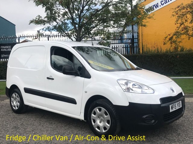 2015 15 Peugeot Partner 850 1.6 HDI 90 Professional [ Fridgeration-Chiller-Fridge ] Van A/C Service Printout 