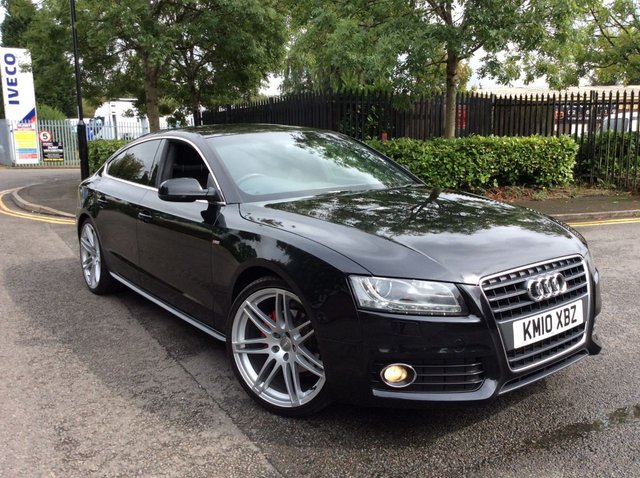 2010 10 Audi A5 2.0 SPORTBACK TDI S LINE 5d 168 BHP