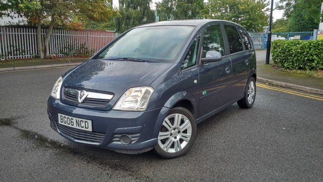2006 06 Vauxhall Meriva 1.6 ACTIVE 16V 5d 100 BHP