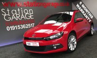 USED 2011 11 VOLKSWAGEN SCIROCCO 2.0 GT TDI 2d 170 BHP DSG LEATHER CREAM/BLACK LEATHER