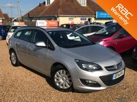 USED 2014 14 VAUXHALL ASTRA 1.7 EXCLUSIV CDTI ECOFLEX S/S 5d 108 BHP A very economical estate car with fantastic specification