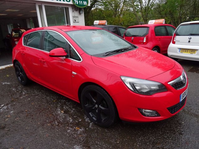 2010 10 Vauxhall Astra 1.4 SRI 5d 138 BHP