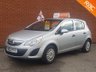 USED 2013 62 VAUXHALL CORSA 1.2 S AC 5d 83 BHP LOW INSURANCE - FULL MOT