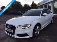 USED 2014 14 AUDI A6 2.0 AVANT TDI S LINE 5d AUTO 175 BHP 